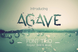 Agave Font Trio: The Perfect Typeface Trio for Handmade Sellers