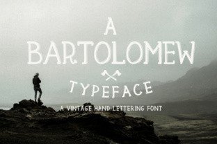 Bartolomew: A Handwritten Font with Editorial Charm