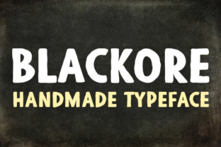 Blackore Handmade: A Display Font That Transforms Your Brand