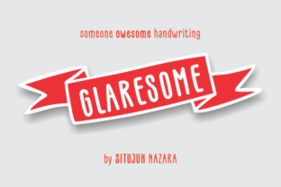 Glaresome: A Display Font That Makes Small Brands Look Polished