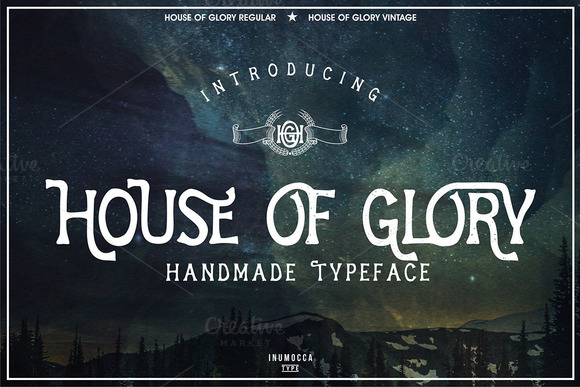 House of Glory: A Handmade Typeface for Crafters and Sellers