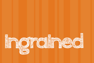 How a Display Font Like Ingrained Transforms Business Branding