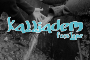 Kalliadem: A Modern Display Font for Creative Branding Projects