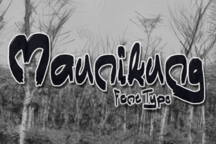 Maunikung: A Display Font That Delivers
