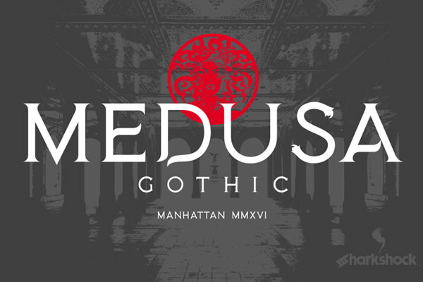 Medusa Gothic: The Display Font for Striking Marketing Visuals