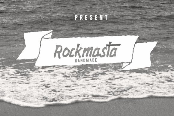 Rockmasta: A Rustic Display Font for Editorial Warmth