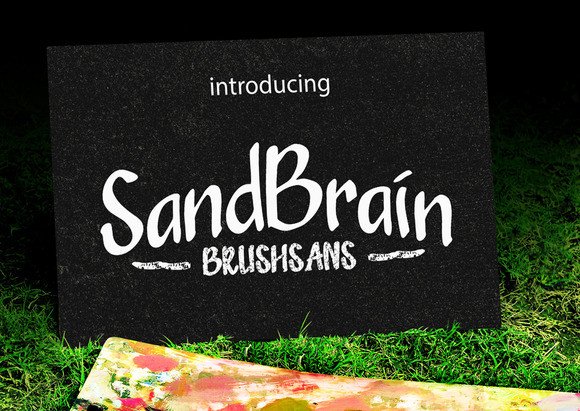 Sandbrain Family: The Handwritten Font for Crafters