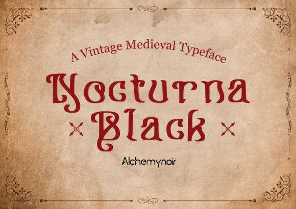 Testing Noctura Black: A Medieval Typeface for Web Design